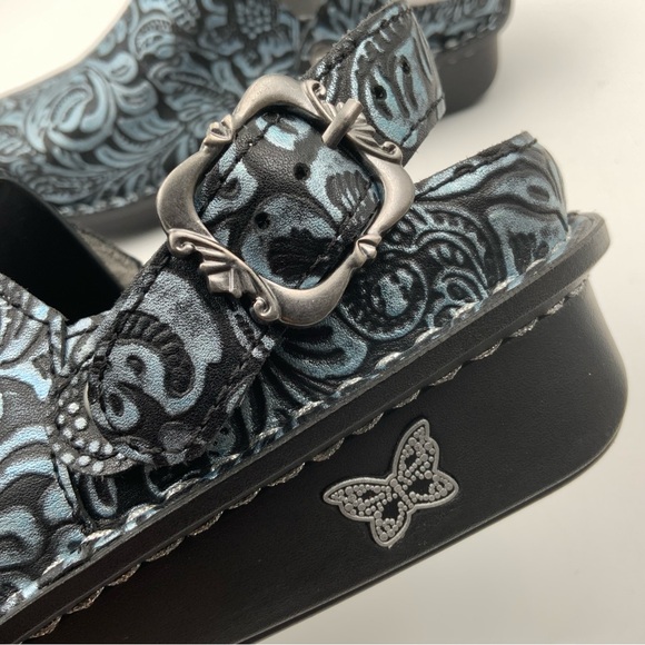 Alegria Leather Adjustable Backstrap Clog-Myrtle. Women’s Size 36. - Picture 6 of 9